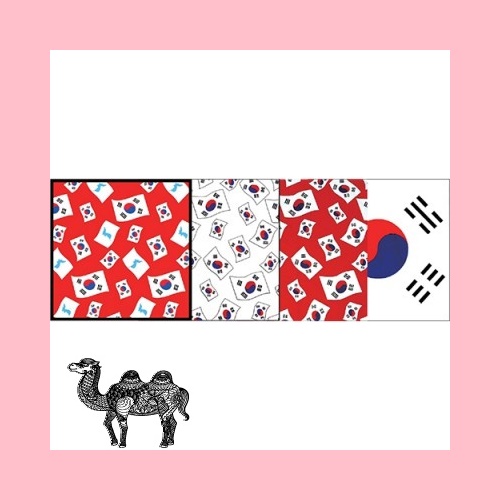태극기스카프