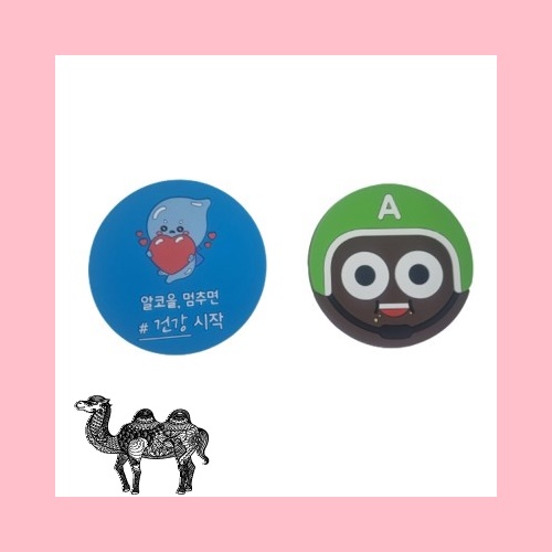 주문제작 PVC캐릭터 코스터