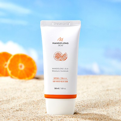 맨도롱제주 선블럭 50ml 제주도 감귤로 만든 자외선차단 썬크림