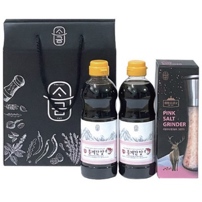 홍게간장 그라인더소금 3P