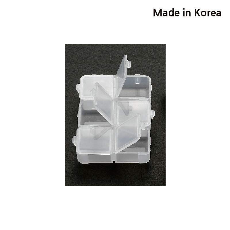 휴대용 주간약통 11호-6칸 분리형