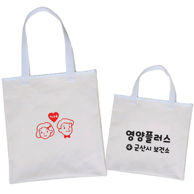 면7수 사각 에코백