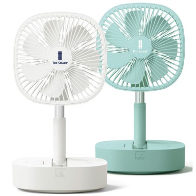 S플립 무선 탁상용 접이식 선풍기