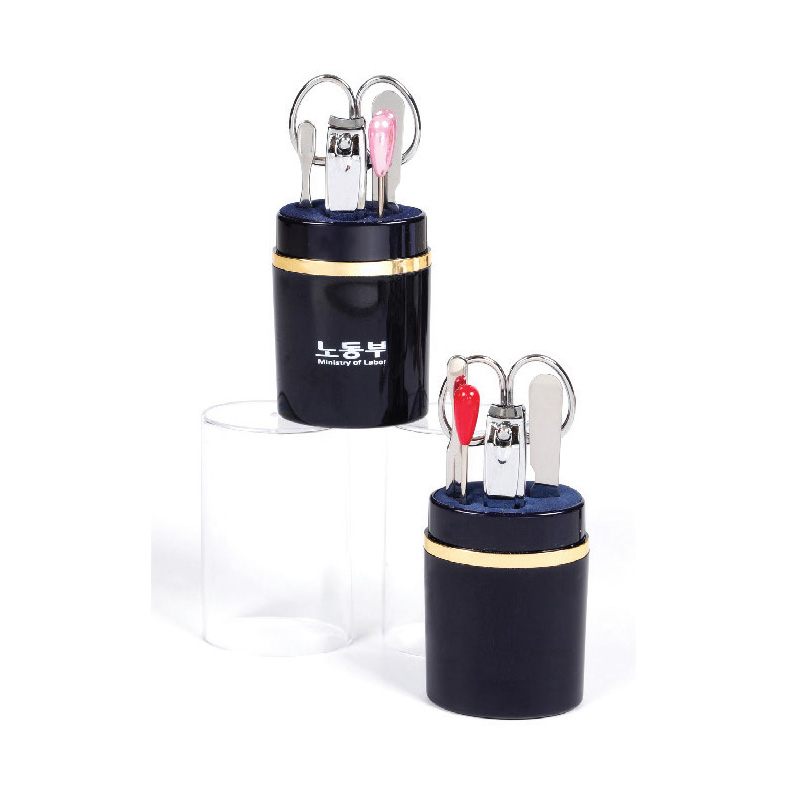 5P 투명 미용세트