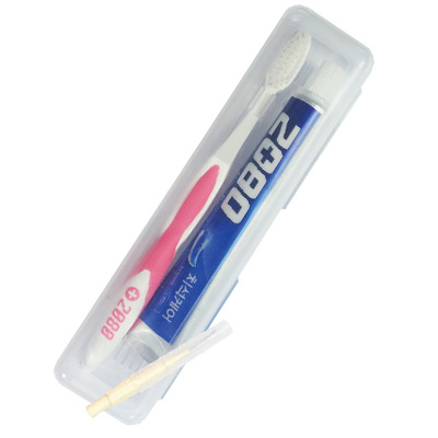 2080칫솔+ 2080(50g)+치간칫솔