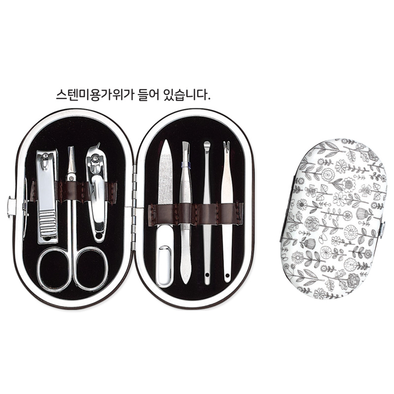 라운드내추럴 손톱깎이세트-7종