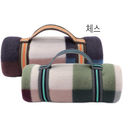 패턴 H밴드 담요