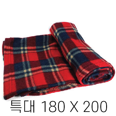 클래식 체크담요 (특대)