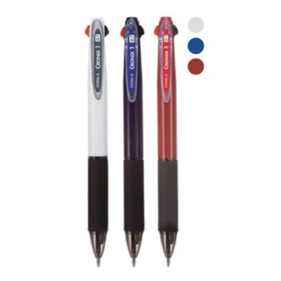 크로닉스 3색 0.7mm 볼펜
