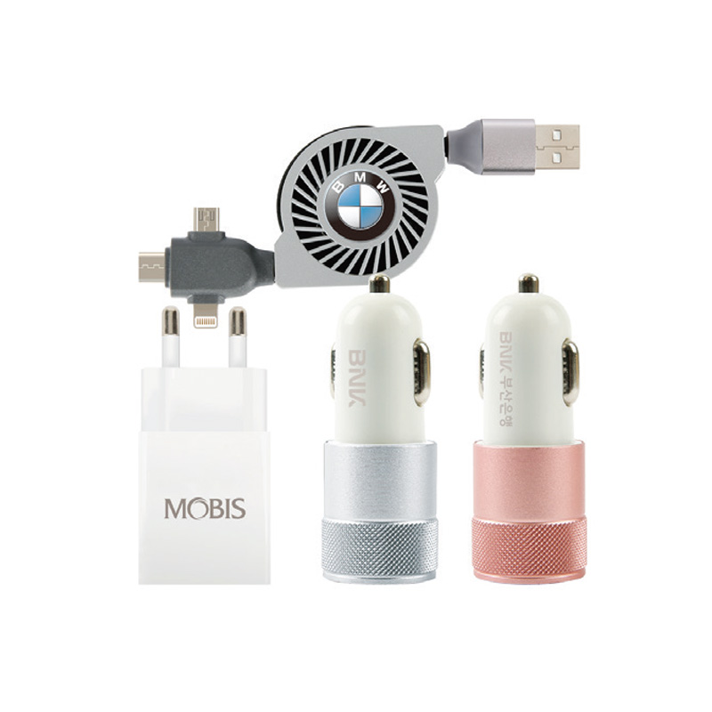 3in1 케이블 시거잭 어댑터 세트