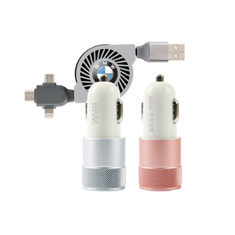 3in1 케이블 시거잭 세트
