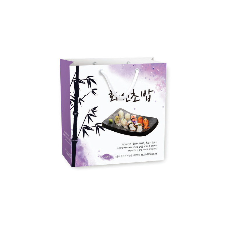 컬러코팅쇼핑백(특3절)