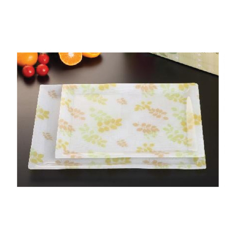 직사각 아크릴쟁반(풀잎) 2P Set