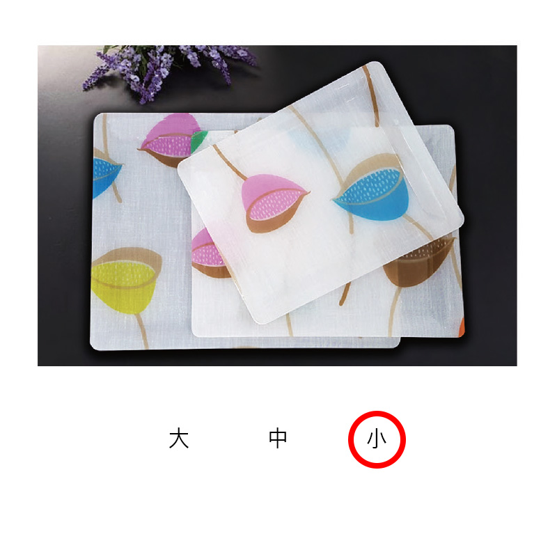 아크릴 연실 직쟁반 小