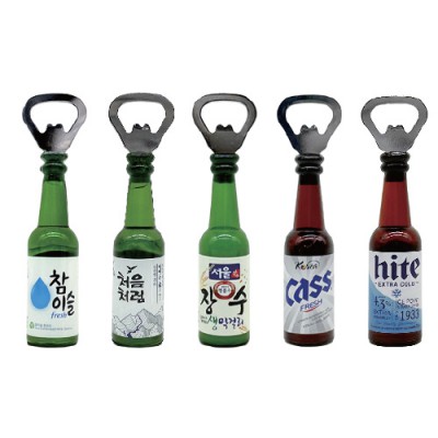 술병 미니 자석 오프너 5종