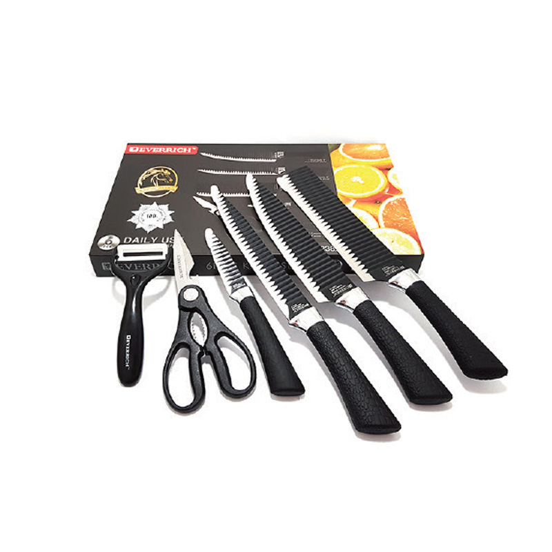 6pcs 주방 칼세트