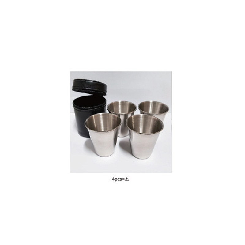 4PCS 스텐컵 (소)