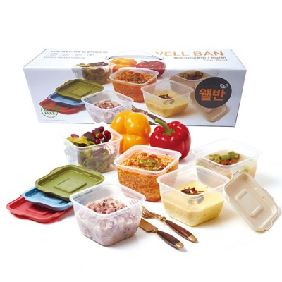 냉동밥 해동용 웰반 16P 독보적인 기능성과 디자인을 갖춘 용기