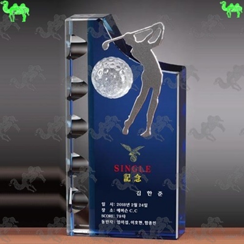 골프대회 싱글패 골프크리스탈트로피 9456