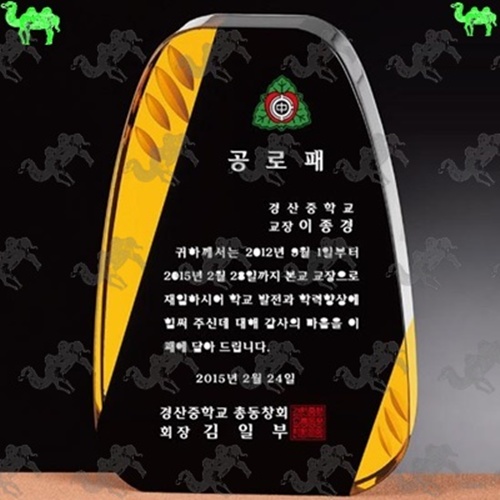 공로패 크리스탈상패 9925