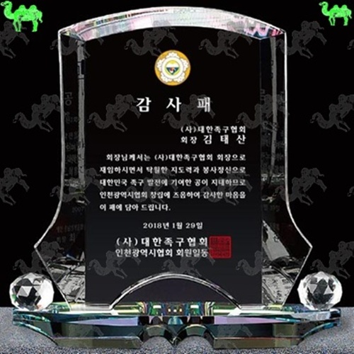 감사패 크리스탈상패 7339