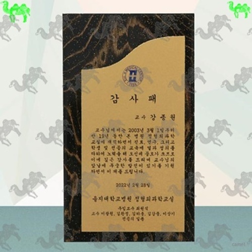 감사패 원목상패 8873
