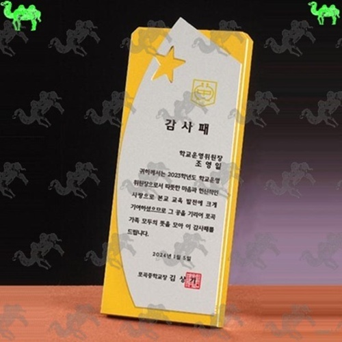 감사패 메탈상패 9733