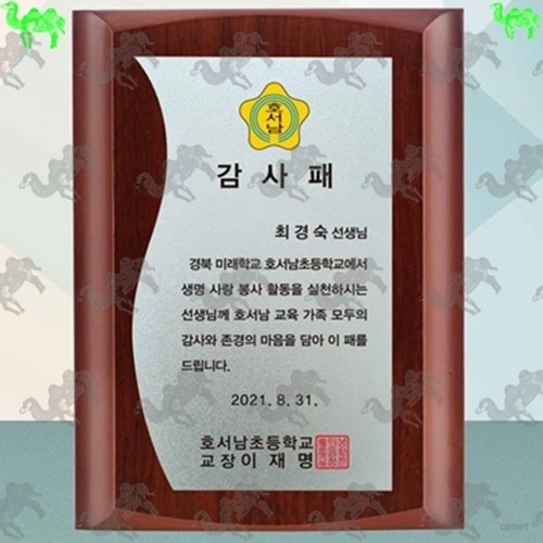 감사패 메탈상패 8513