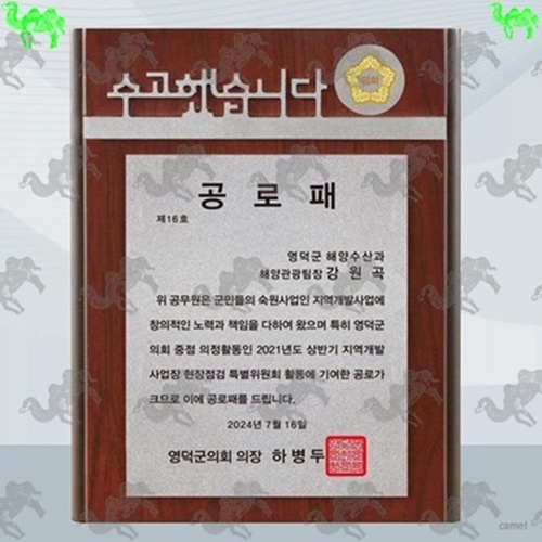 공로패 원목상패 9001