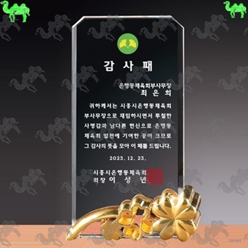 감사패 크리스탈상패 4083