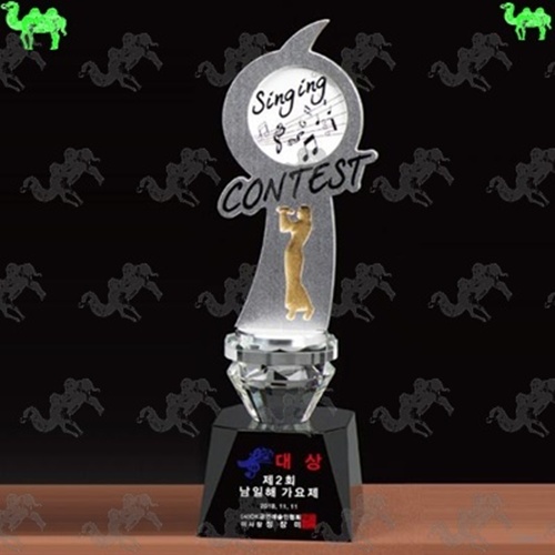 대상 블랙 크리스탈 메탈트로피 3918