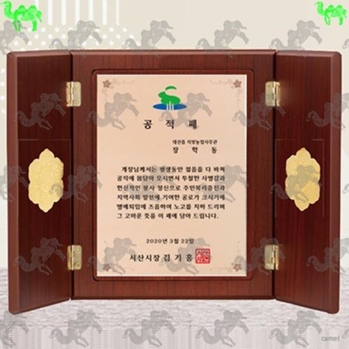 문갑상패 4196