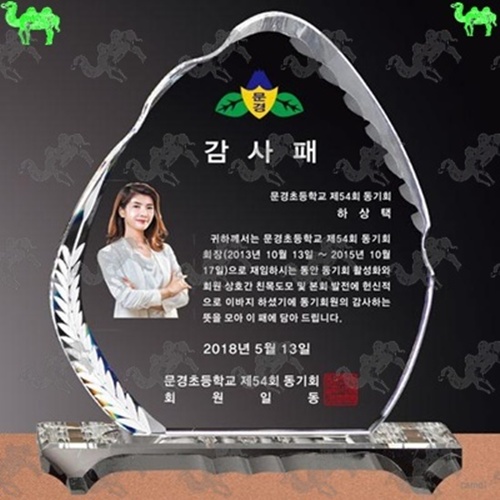 감사패 크리스탈상패 9248