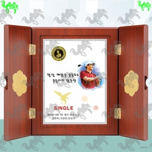 골프대회 싱글패 포토상패 9322
