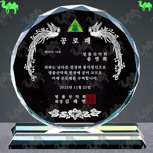 공로패 크리스탈상패 9564