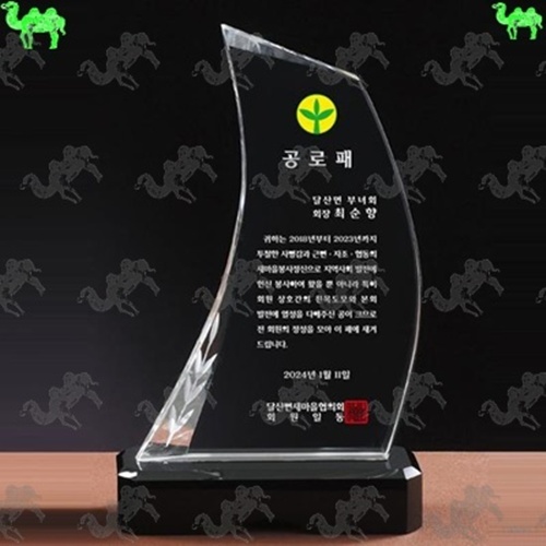 공로패 크리스탈상패 1505