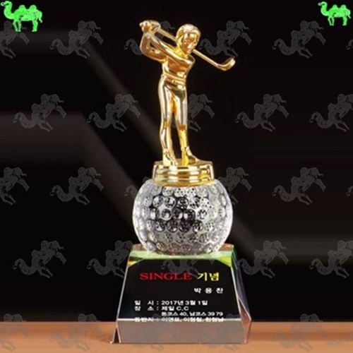 기념패 골프크리스탈트로피 5011