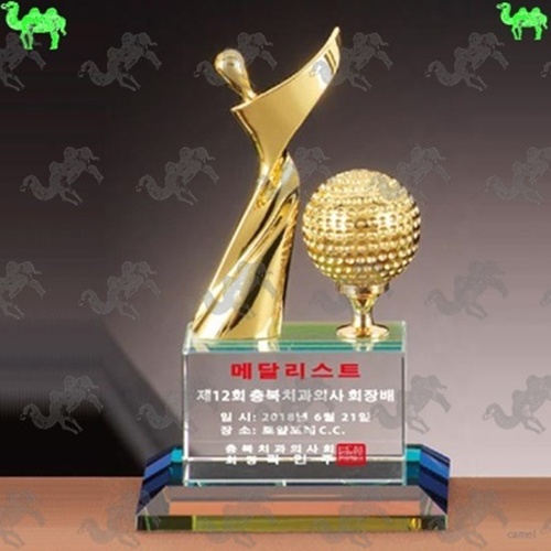 화이트 크리스탈 금속트로피 2281