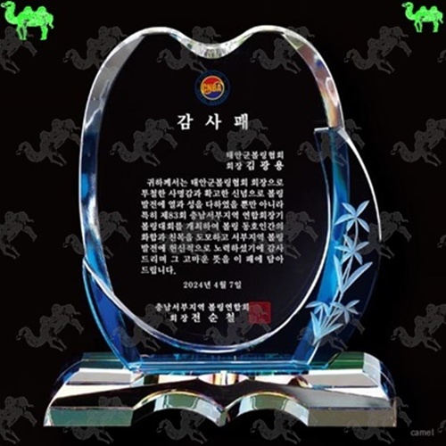감사패 크리스탈상패 3851