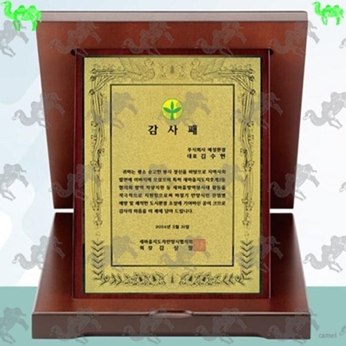 감사패 가리비상패 8359