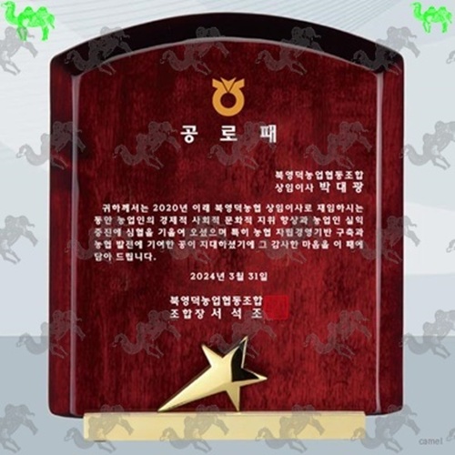 공로패 원목상패 2977