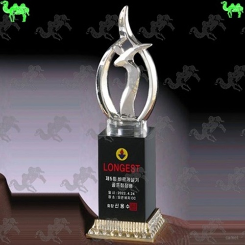 골프크리스탈트로피 6640