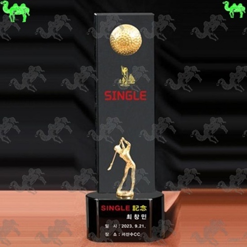 골프대회 싱글패 크리스탈트로피 7201