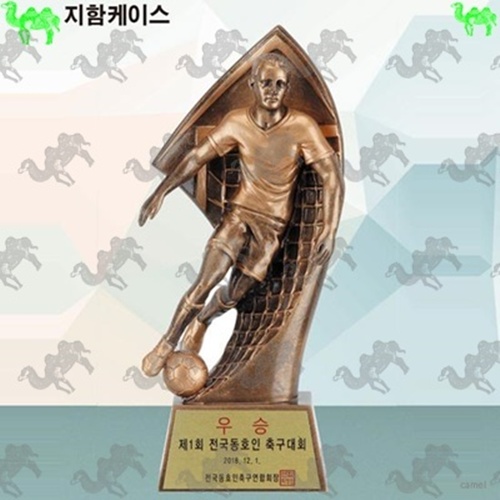 고급 레진트로피 축구 9412
