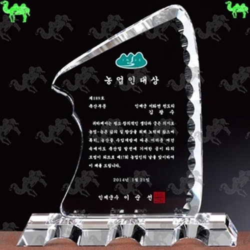 대상 크리스탈상패 4975