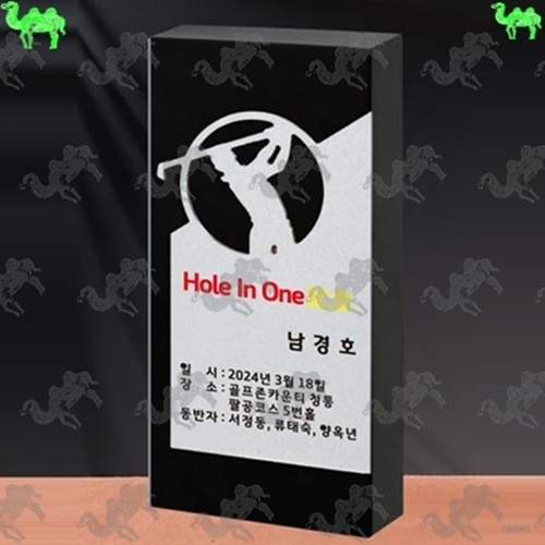 골프대회 홀인원패 크리스탈트로피 1743