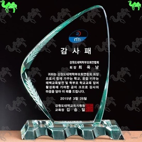 감사패 크리스탈상패 1741