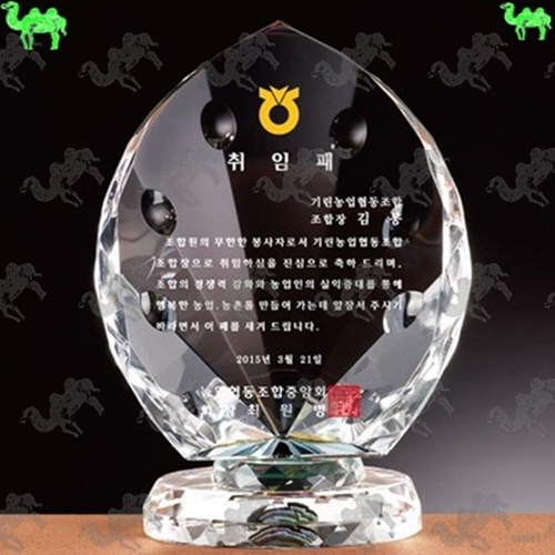 취임패 크리스탈상패 5791